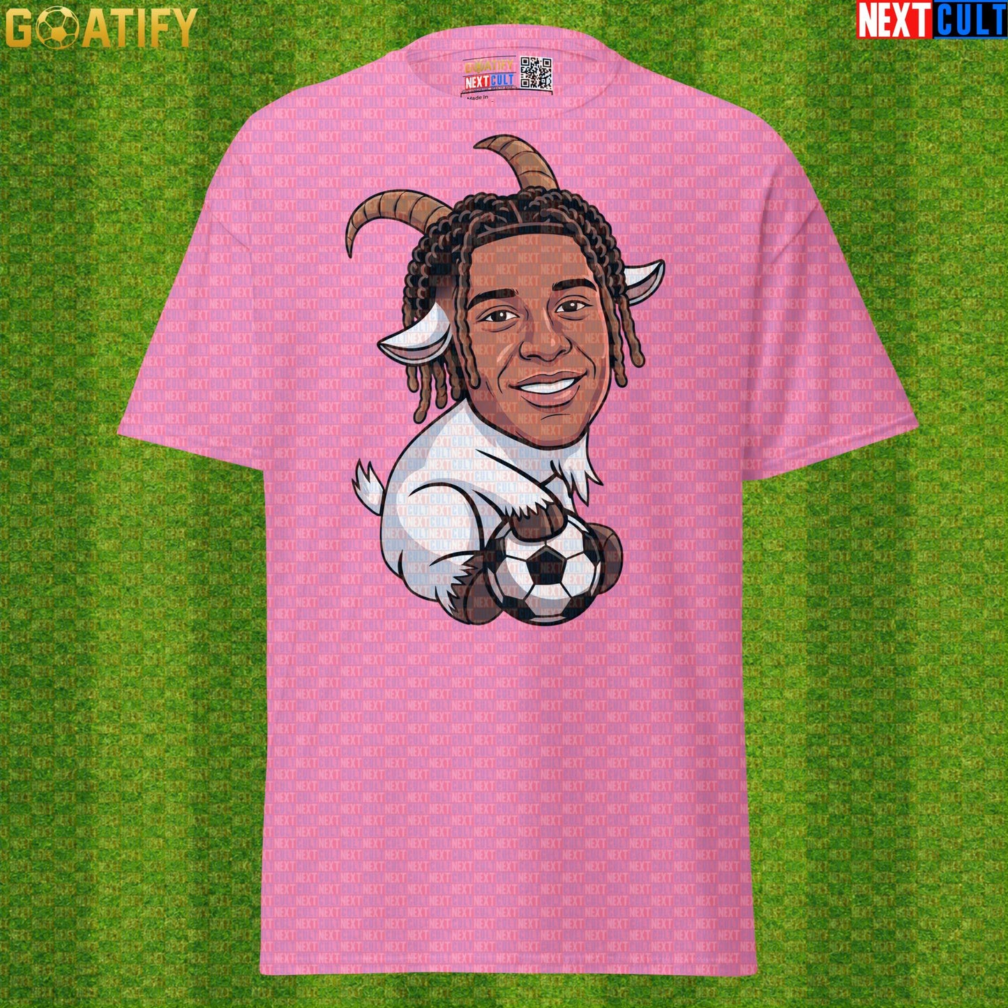Michael Olise T-Shirt – Nonchalant GOAT Graphic Tee for Bayern Munich and France Fans |  | ["Bayern Munich", "Football", "France", "Michael Olise", "Soccer"]