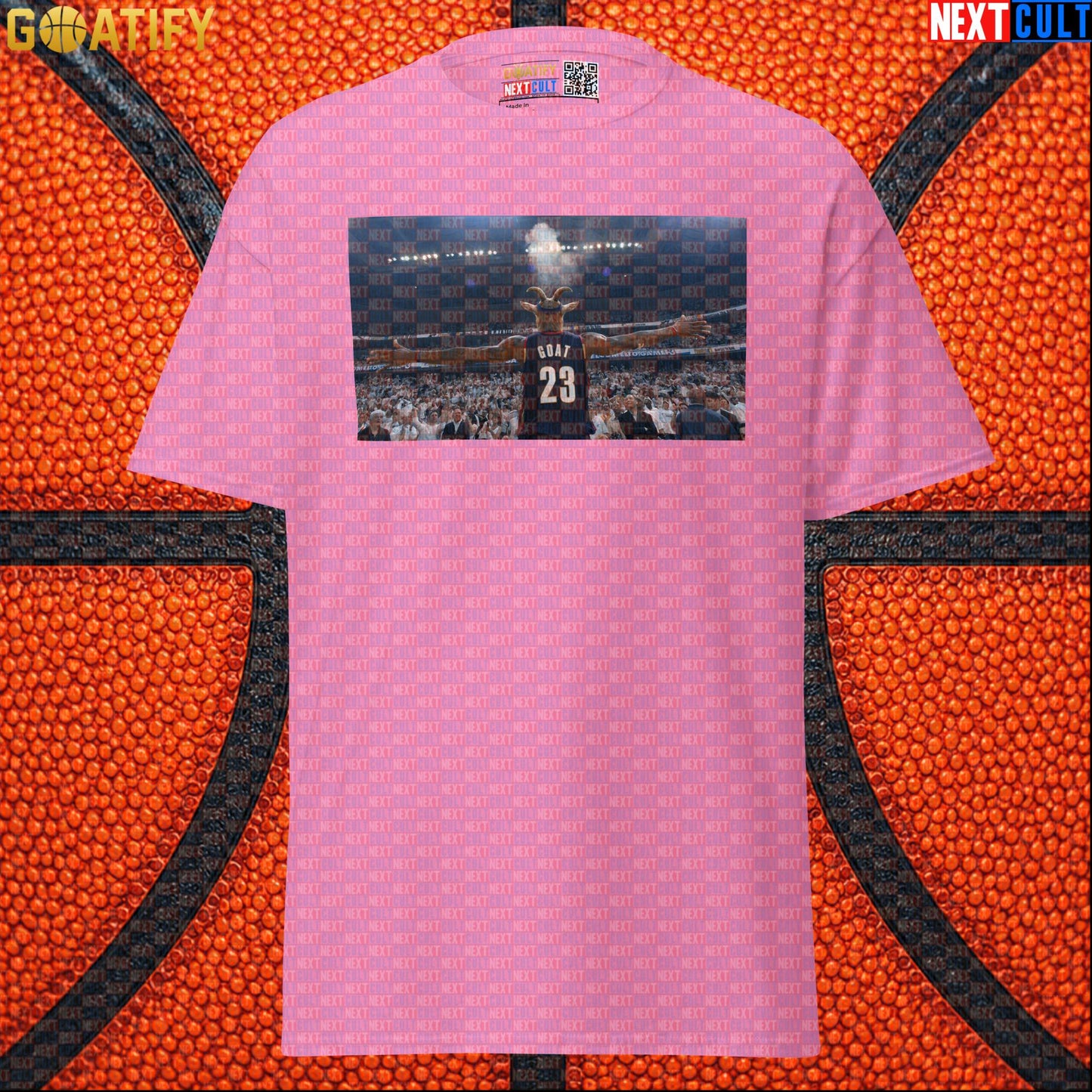 LeBron James T-Shirt – Iconic Chalk Toss GOAT Graphic Tee for Cleveland Basketball Fans |  | ["Basketball", "Cleveland Cavaliers", "LeBron James", "NBA"]