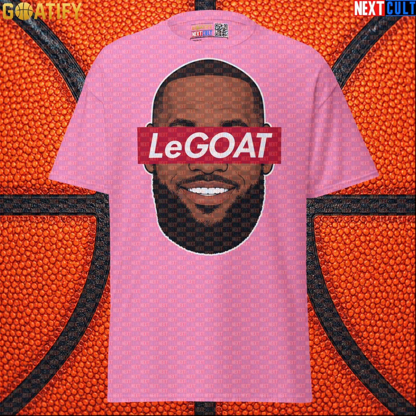 LeBron James T-Shirt – LeGOAT Streetwear Parody Graphic Tee for NBA Fans and Game Days |  | ["Basketball", "Cleveland Cavaliers", "LeBron James", "Los Angeles Lakers", "Miami Heat", "NBA"]