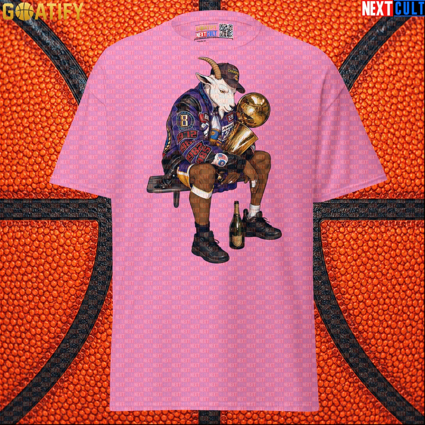 Kobe Bryant T-Shirt – Kobe GOAT Trophy Graphic Tee for Lakers Fans and NBA Collectors |  | ["Basketball", "Kobe Bryant", "Los Angeles Lakers", "NBA"]