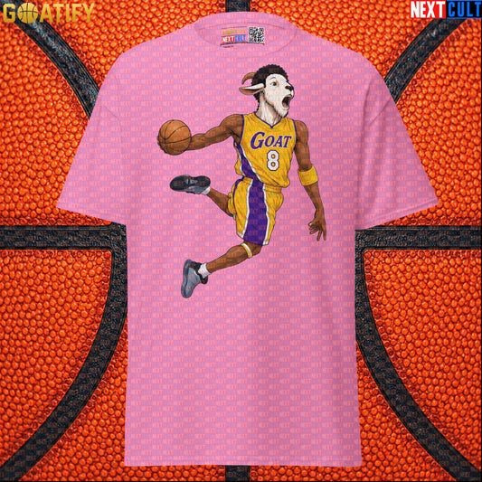 Kobe Bryant T-Shirt – Young Kobe No. 8 Dunk GOAT Graphic Tee for Lakers Basketball Fans Azalea T-shirts Next Cult Brand