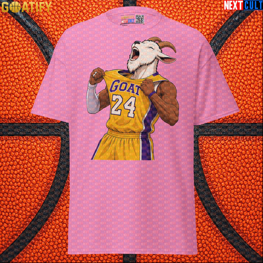 Kobe Bryant T-Shirt – No. 24 GOAT Celebration Graphic Tee for Lakers Basketball Fans Azalea T-shirts Next Cult Brand