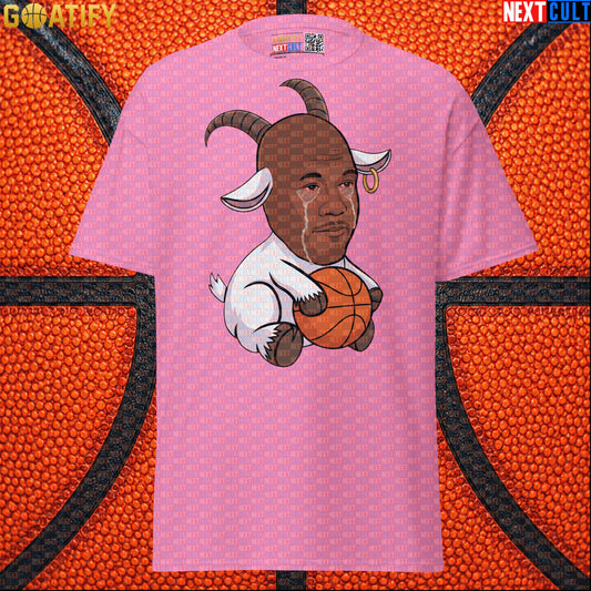 Michael Jordan T-Shirt - Crying Jordan GOAT Meme Graphic Tee Gift for Chicago Bulls NBA Fans |  | ["Basketball", "Chicago Bulls", "Michael Jordan", "NBA"]