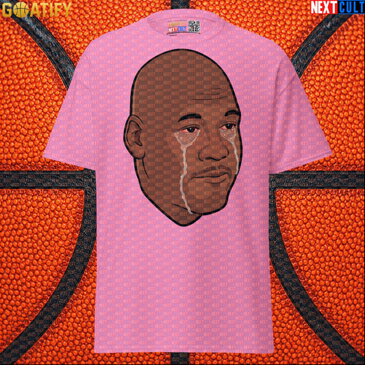 Michael Jordan T-Shirt Crying Jordan Meme Graphic Tee Gift for Chicago Bulls NBA Fans |  | ["Basketball", "Chicago Bulls", "Michael Jordan", "NBA"]