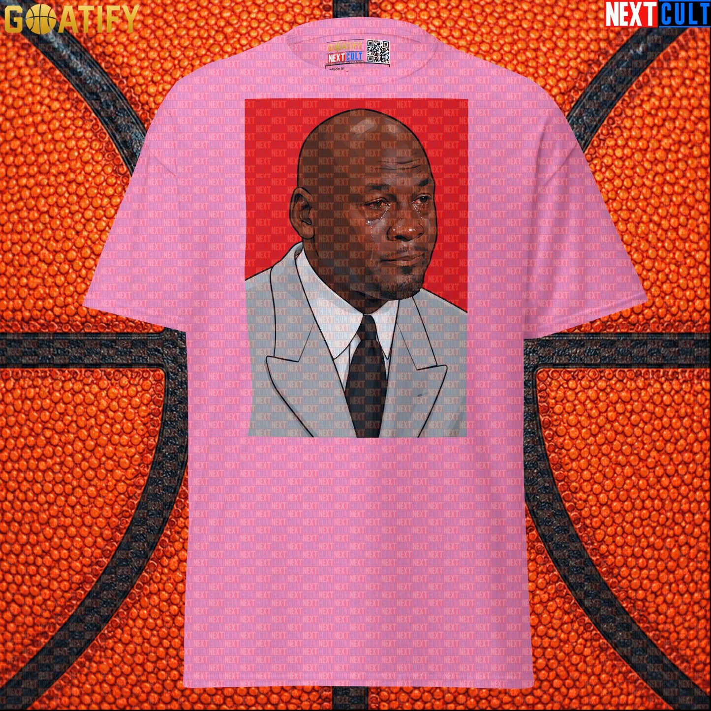 Michael Jordan T-Shirt Crying Jordan Meme Graphic Tee Gift for Chicago Bulls NBA Fans |  | ["Basketball", "Chicago Bulls", "Michael Jordan", "NBA"]