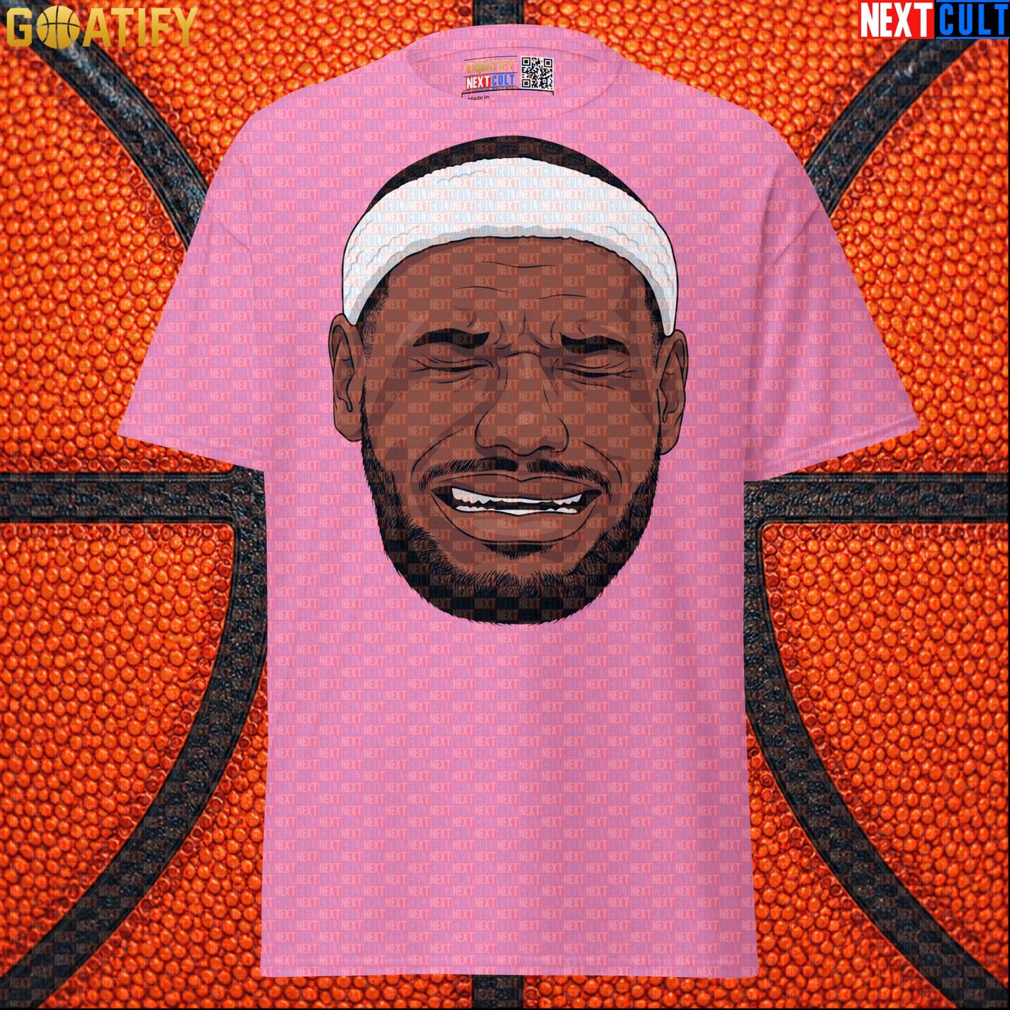 Crying LeBron Meme T-Shirt – Funny NBA Basketball Graphic Tee Gift for Sports Fans |  | ["Basketball", "LeBron James", "NBA"]