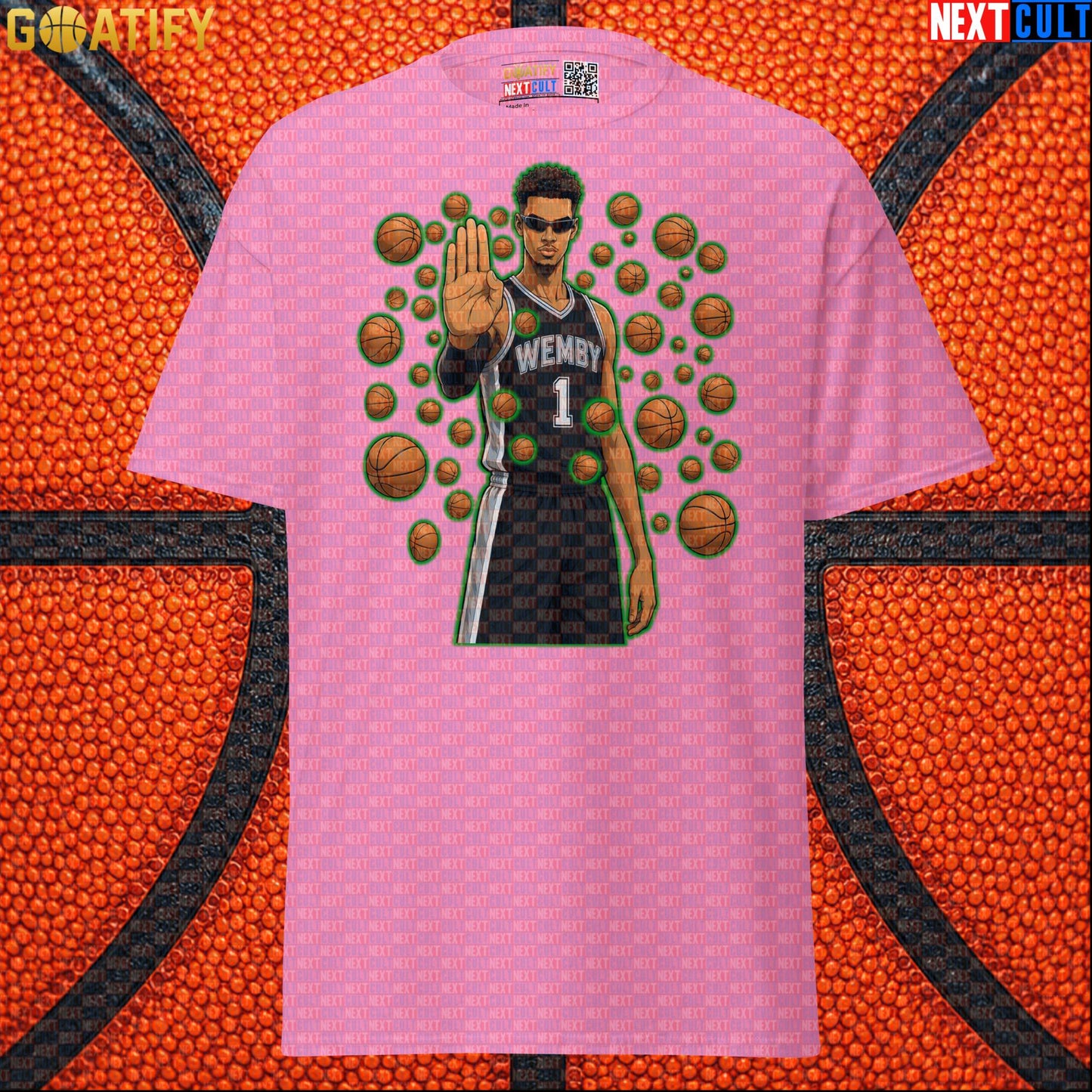 Victor Wembanyama T-Shirt – Wemby Matrix Stopper Graphic Tee Gift for Spurs Basketball Fans |  | ["Basketball", "France", "NBA", "San Antonio Spurs", "Victor Wembanyama"]