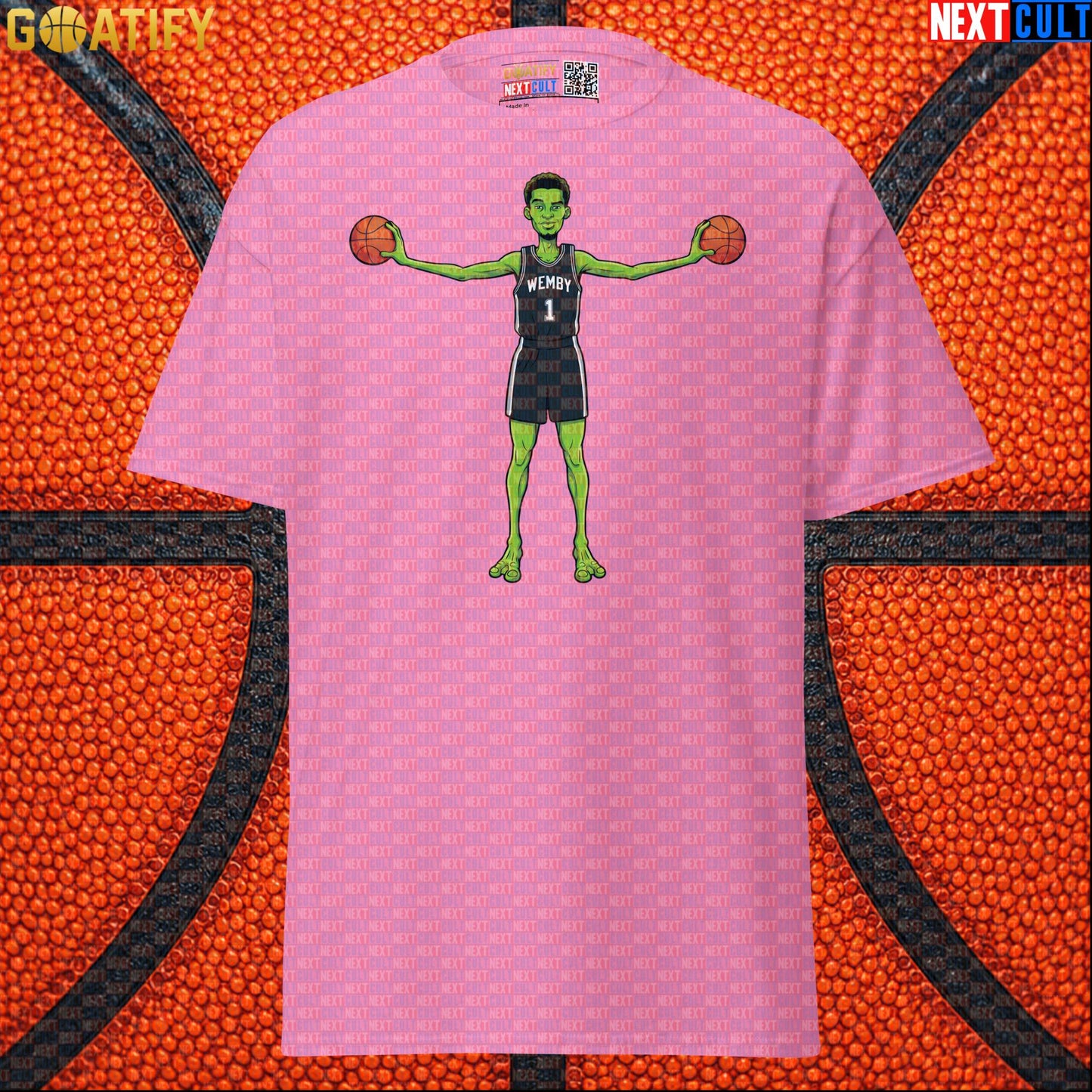 Basketball T-Shirt Alien Wemby Sci-Fi Graphic for Spurs Fans, Game Day and NBA Gifts |  | ["Basketball", "France", "NBA", "San Antonio Spurs", "Victor Wembanyama", "Wemby"]