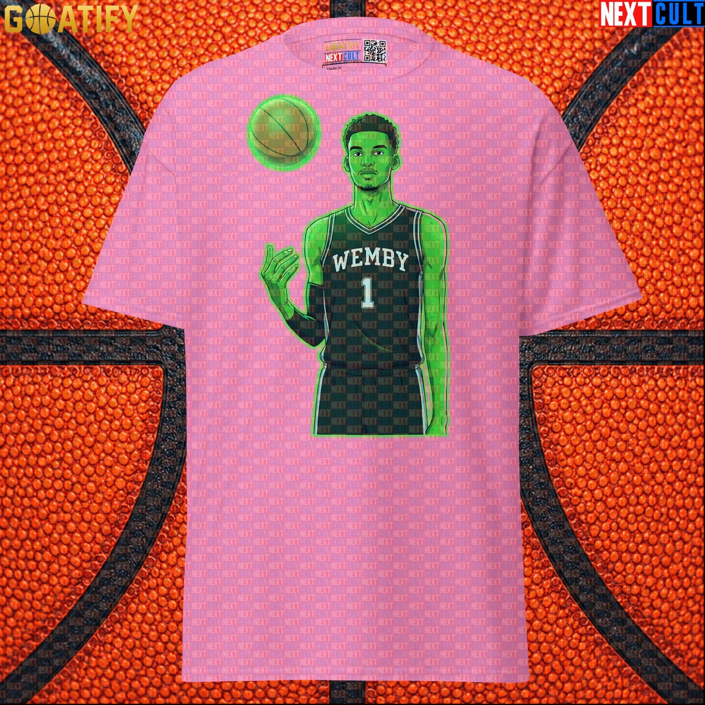 Basketball T-Shirt Alien Wemby Sci-Fi Graphic for Spurs Fans, Watch Parties and NBA Gifts |  | ["Basketball", "France", "NBA", "San Antonio Spurs", "Victor Wembanyama", "Wemby"]