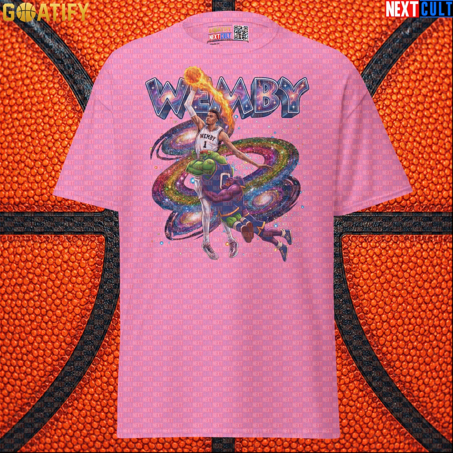 Basketball T-Shirt Victor Wembanyama Space Jam Dunk Graphic for Spurs Fans and Sci-Fi Gift |  | ["Basketball", "France", "NBA", "San Antonio Spurs", "Victor Wembanyama", "Wemby"]