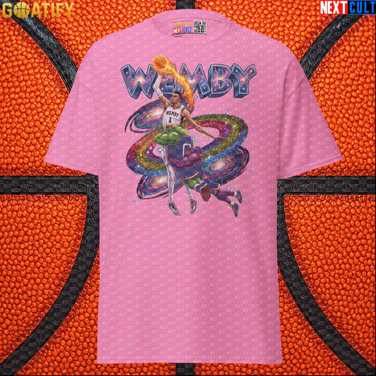 Basketball T-Shirt Victor Wembanyama Space Jam Dunk Graphic for Spurs Fans and Sci-Fi Gift |  | ["Basketball", "France", "NBA", "San Antonio Spurs", "Victor Wembanyama", "Wemby"]