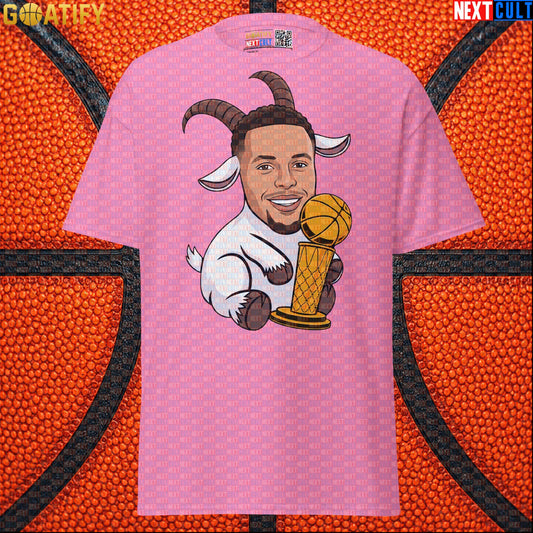 Basketball T-Shirt Stephen Curry GOAT Champion Graphic Tee for Warriors Fans & NBA Gifts |  | ["Basketball", "Golden State Warriors", "NBA", "Stephen Curry"]