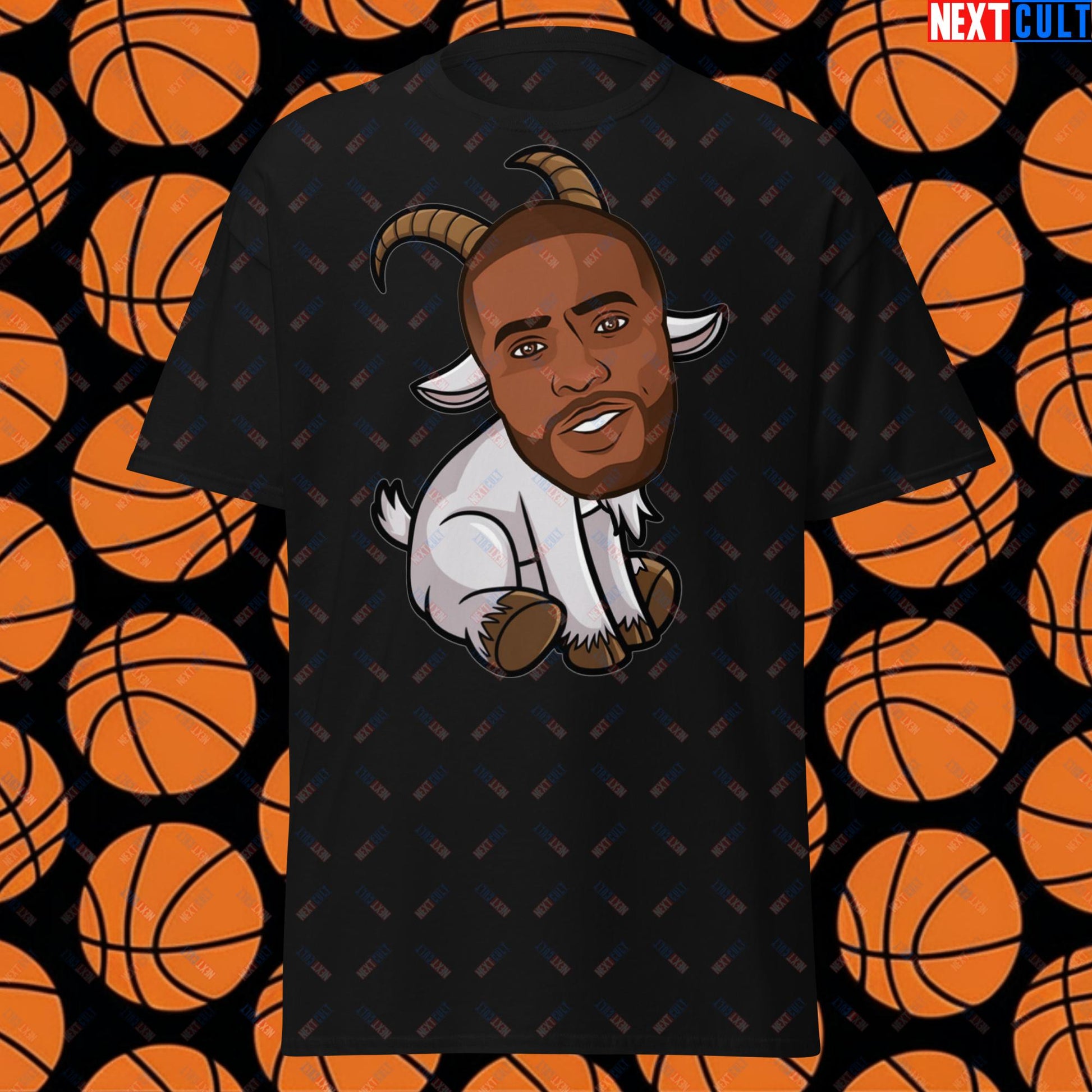 Chris Paul GOAT T-Shirt - Funny Basketball Meme Casual Top - Greatest of All Time Point Guard Tee for Basketball Fans - Perfect Gift for CP3 Fans Black T-shirts Basketball Chris Paul G.O.A.T. Los Angeles Clippers NBA San Antonio Spurs Next Cult Brand