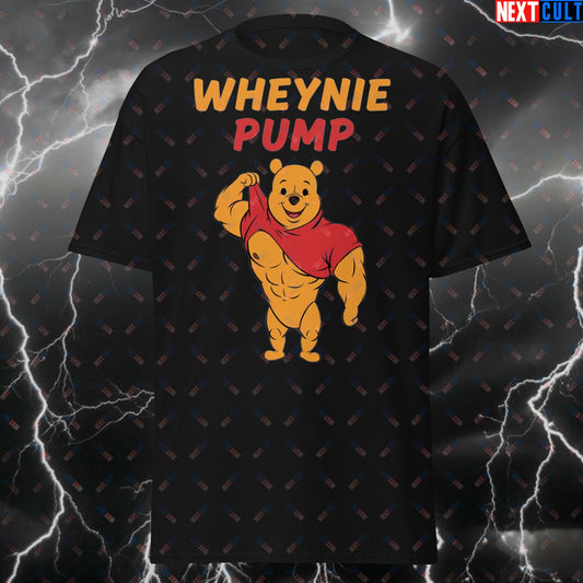 Funny Gym Bear T-Shirt – Wheynie Pump Fitness Tee for Lifters, Workout Meme Shirt for Gym Bros & Bodybuilding Gains T-shirts Bodybuilding Films Fitness Gym Pump Cover Workout Next Cult Brand