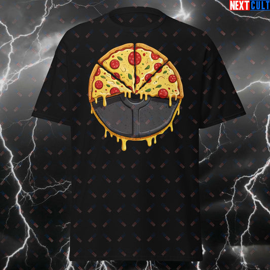 Funny Pizza Cheat Day Gym T-Shirt - Pizza Weight Plate Tee for Lifters, Bodybuilding Meme Top, Workout Pump Cover Tshirt T-shirts Bodybuilding Bulking Fast Food Fitness Gym Pizza Pump Cover Workout Next Cult Brand