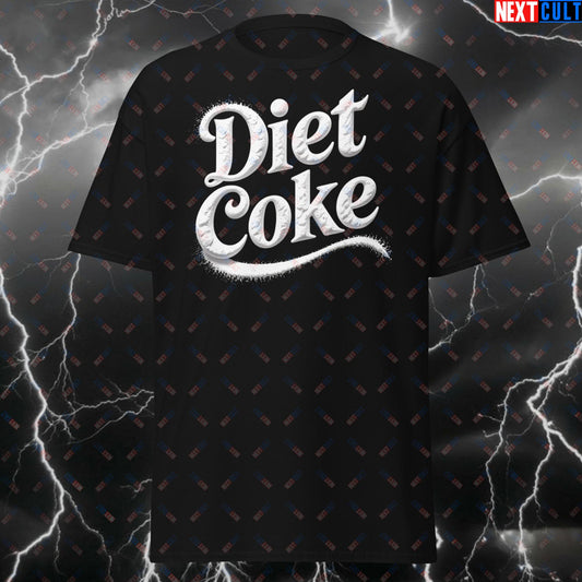 Funny Gym T-Shirt for Diet Soda Lovers - Snorting Cola Meme Tee for Lifters, Fitness Humor Top for Workout & Gains T-shirts Bodybuilding Fitness Gym Pump Cover Workout Next Cult Brand