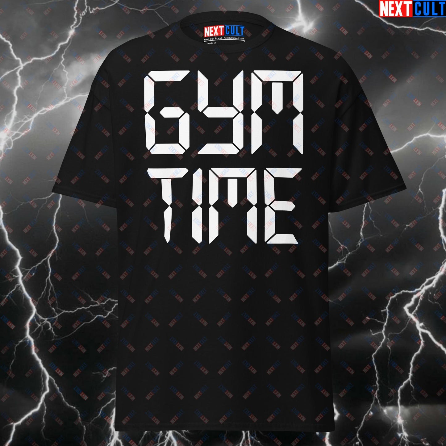 Funny Gym Shirt for Lifters - Gym Time Pump Cover T-Shirt - Its Gym O'clock Meme Tee for Workout & Gains T-shirts Fitness Gym Pump Cover Workout Next Cult Brand