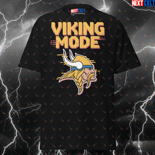Viking Mode Gym T-Shirt - Funny Viking Pump Cover Tee for Lifters, Gymbros & Fitness Gains T-shirts Bodybuilding Fitness Gym Pump Cover Vikings Workout Next Cult Brand