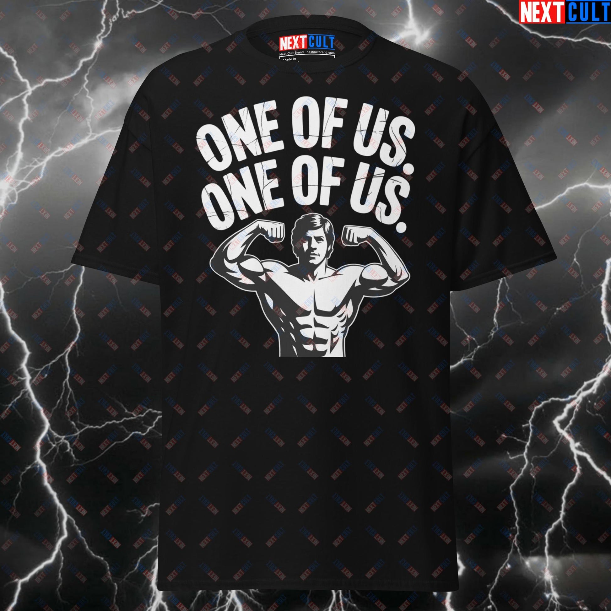 One Of Us One Of Us Gym Cult Funny Gym Shirt - Meme Workout Tee for Lifters, Bodybuilding Pump Cover & Fitness Gains Top T-shirts Bodybuilding Fitness Gym Pump Cover Workout Next Cult Brand