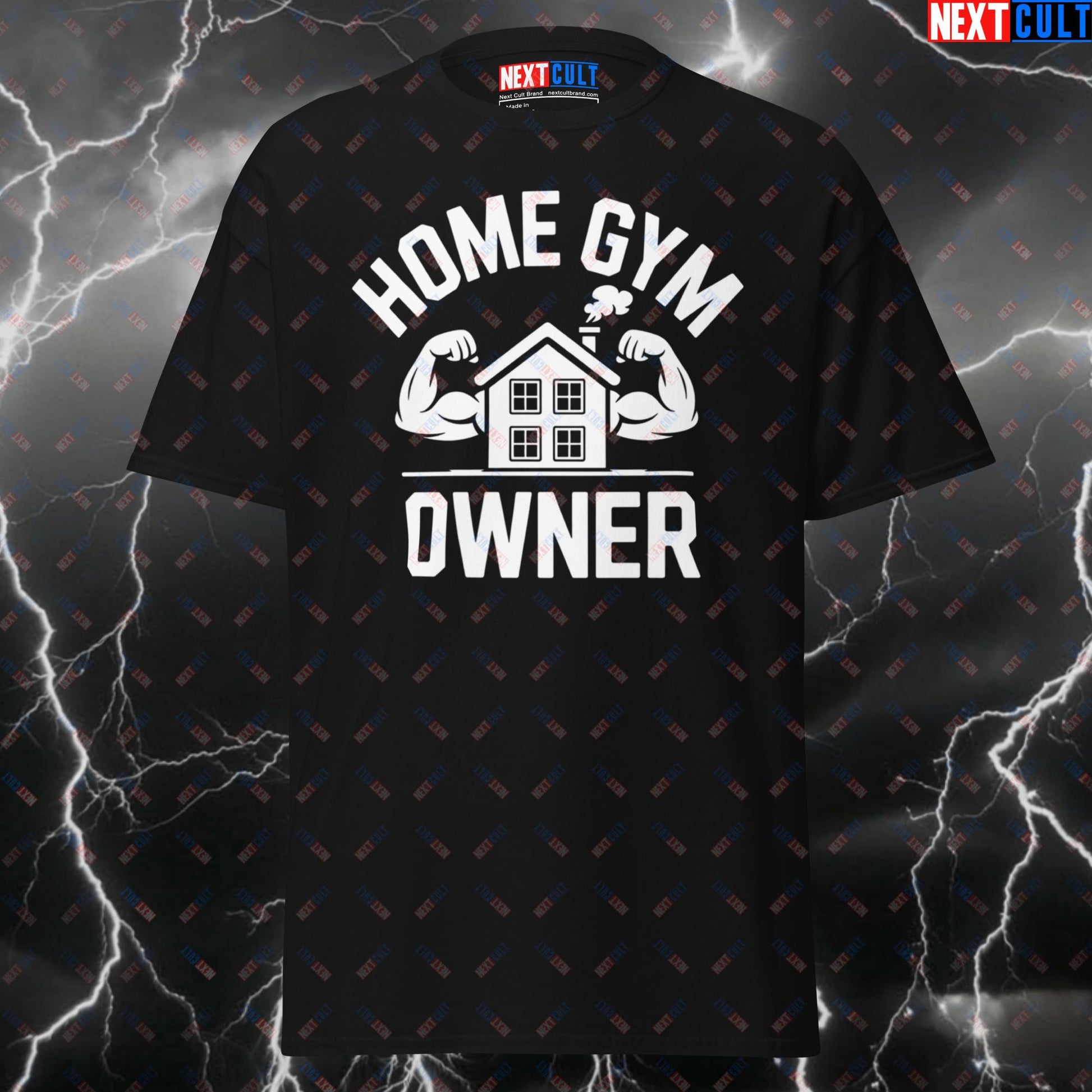 Funny Gym Shirt for Home Gym Owners - Pump Cover Tee for Garage Gym, Basement Gym & Lifters - Meme Workout T-Shirt T-shirts Fitness Gym Home Gym Pump Cover Workout Next Cult Brand