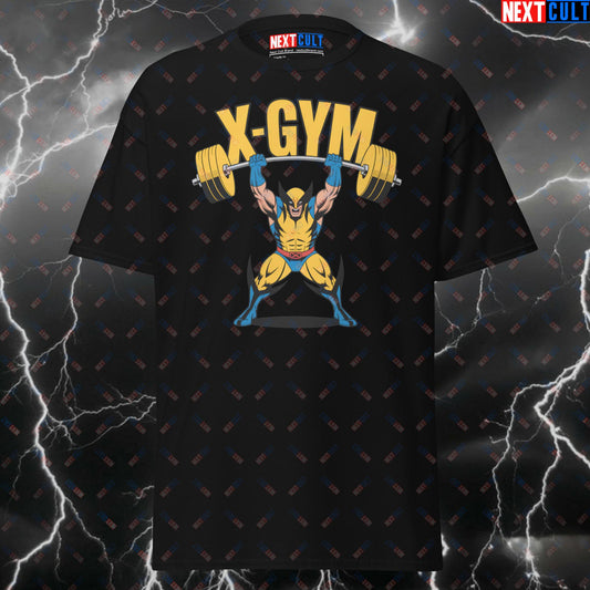 Wolverine Gym Hero Pump Cover - Funny X-Men Gym T-Shirt for Lifters & Gymbros - Comic Book Workout Tee for Fitness Gains T-shirts Bodybuilding Films Fitness Gym Powerlifting Pump Cover Superheroes Wolverine Workout X-Men Next Cult Brand