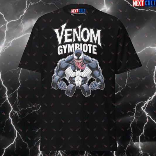 Venom Gymbiote Funny Gym Shirt - Superhero Comic Book Workout Tee for Lifters & Gym Bros - Pump Cover Fitness T-Shirt T-shirts Bodybuilding Films Fitness Gym Powerlifting Pump Cover Superheroes Venom Workout Next Cult Brand