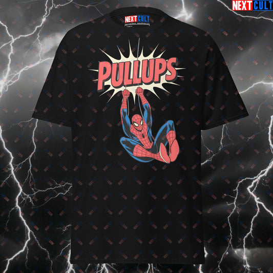 Funny Gym Hero Spider-Man T-Shirt – Comic Book Meme Tee for Pullups & Gains – Perfect Pump Cover for Lifters & Gymbros T-shirts Avengers Bodybuilding Calisthenics Films Fitness Gym Pump Cover Spiderman Superheroes Workout Next Cult Brand