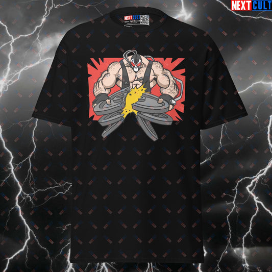 I Will Break You Funny Gym Shirt - Bane Super Villain Workout Tee for Lifters & Meme Fitness Pump Cover T-shirts Bane Bodybuilding Films Fitness Gym Powerlifting Pump Cover Superheroes Workout Next Cult Brand