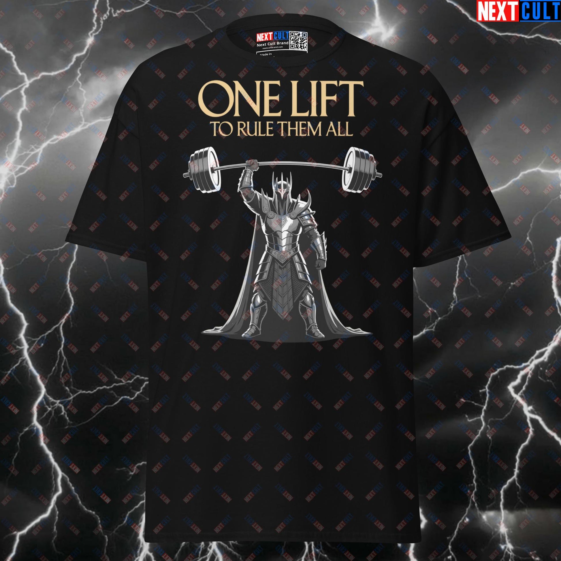 One Lift To Rule Them All Funny Gym Shirt - Lord of the Rings Workout Tee & Pump Cover for Lifters Next Cult Brand