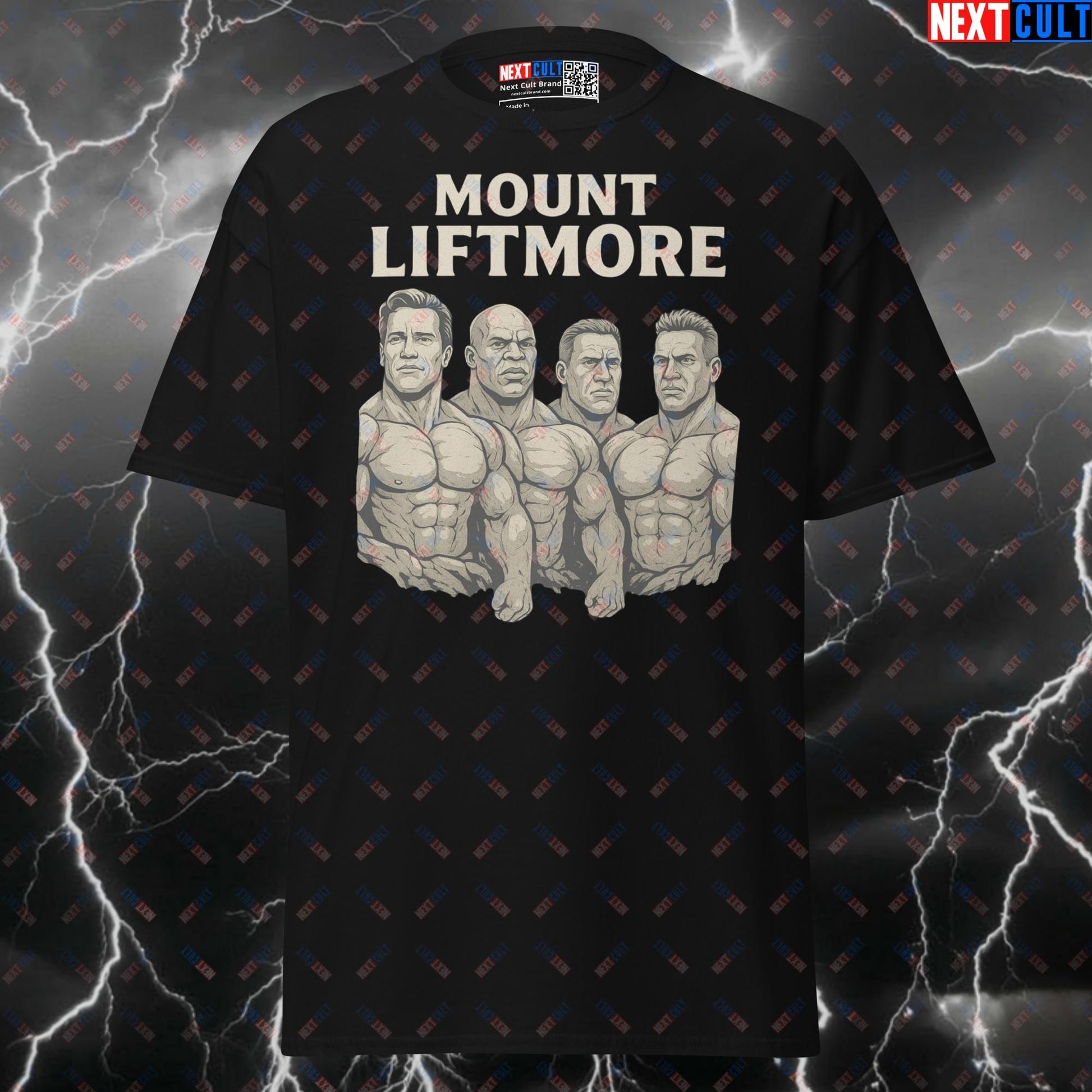 Mount Liftmore Funny Gym T-Shirt | Bodybuilding Meme Pump Cover Tee for Lifters Next Cult Brand