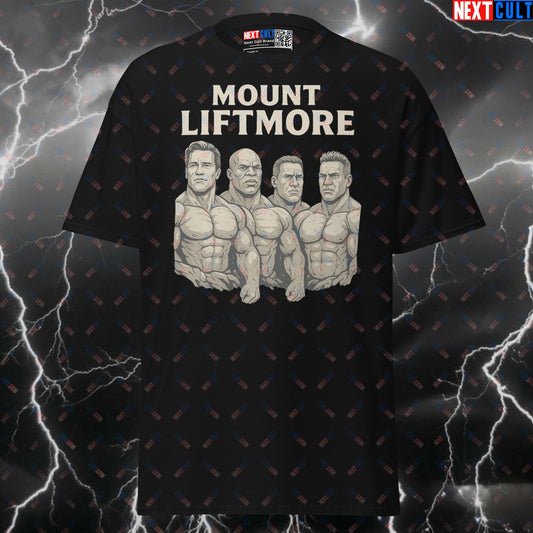 Mount Liftmore Funny Gym T-Shirt | Bodybuilding Meme Pump Cover Tee for Lifters Next Cult Brand