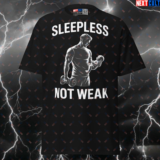 Superdad Pump Cover Gym Tee - Funny Dadlifting Meme Shirt for Sleepless Not Weak Lifters & Fitness Gains T-shirts Bodybuilding Father's Day Fitness Gym Powerlifting Pump Cover Workout Next Cult Brand