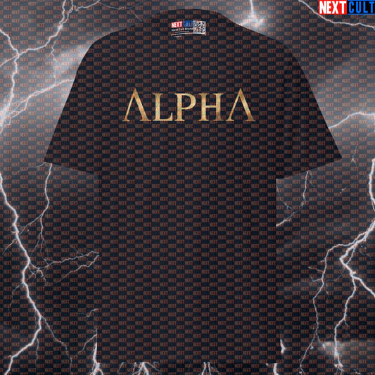 Alpha Male Gym Shirt - Ancient Greece Gymbro Meme Tee for Lifters & Pump Cover Fitness Top T-shirts Ancient Greece Bodybuilding Fitness Gym Powerlifting Pump Cover Workout Next Cult Brand