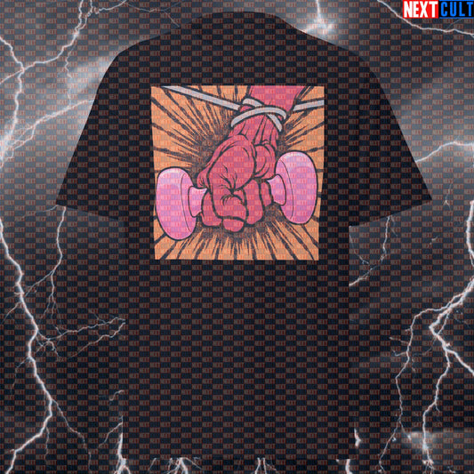 St. Lifter Funny Gym T-Shirt: Metallica St. Anger Parody Pump Cover for Heavy Metal Lifters & Gymbros T-shirts Bodybuilding Fitness Gym Metallica Powerlifting Pump Cover Rock Music Workout Next Cult Brand