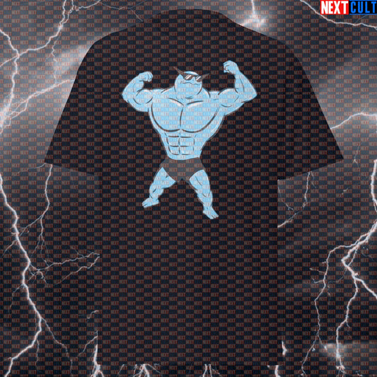 Squirtle Squad Pump Cover: Funny Buff Pokemon Gym Tee for Lifters & Gymbros T-shirts Anime Bodybuilding Fitness Gym Pokemon Pump Cover TV Video Games Workout Next Cult Brand