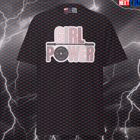Funny Gym Shirt for Lifters | Girl Power Weights Graphic Tee & Ultimate Pump Cover Top T-shirts Bodybuilding Fitness Gym Powerlifting Pump Cover Workout Next Cult Brand