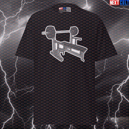 Ultimate Bench Press Pump Cover Tee - Funny Chest Day Gym Meme Shirt for Powerlifting & Bodybuilding Gains T-shirts Bodybuilding Fitness Gym Powerlifting Pump Cover Workout Next Cult Brand