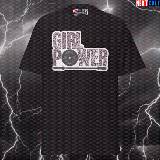 Ultimate Funny Gym Girl Power T-Shirt | Ironic Pump Cover Graphic Tee for Powerlifting & Bodybuilding T-shirts Bodybuilding Fitness Gym Powerlifting Pump Cover Workout Next Cult Brand