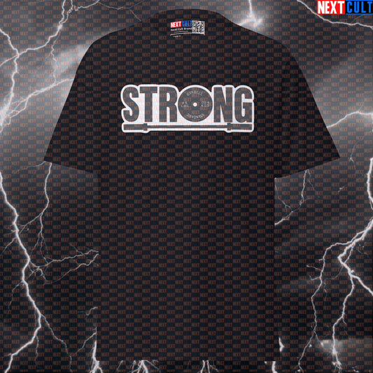 Ultimate Funny Gym Meme Shirt | Strong Powerlifting Pump Cover Tee for Lifters & Gymbros T-shirts Bodybuilding Fitness Gym Powerlifting Pump Cover Workout Next Cult Brand