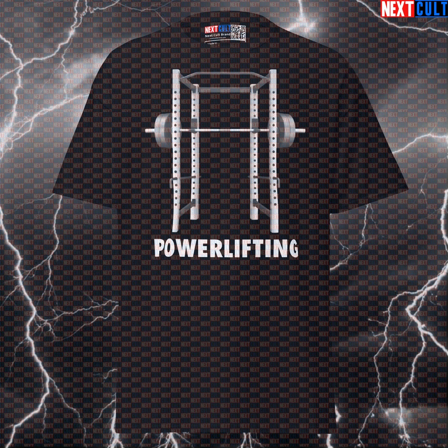 Ultimate Powerlifting Pump Cover: Funny Gym Meme Tee for Squat Rack Gains & Bodybuilding Humor T-shirts Fitness Gym Powerlifting Pump Cover Workout Next Cult Brand