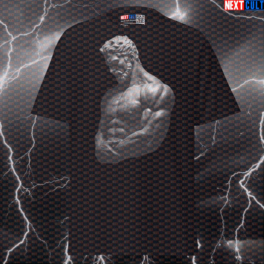 Premium Stoic Bodybuilding Graphic Tee - Funny Gym Meme Shirt & Sigma Pump Cover T-shirts Ancient Greece Fitness Gym Pump Cover Stoicism Workout Next Cult Brand
