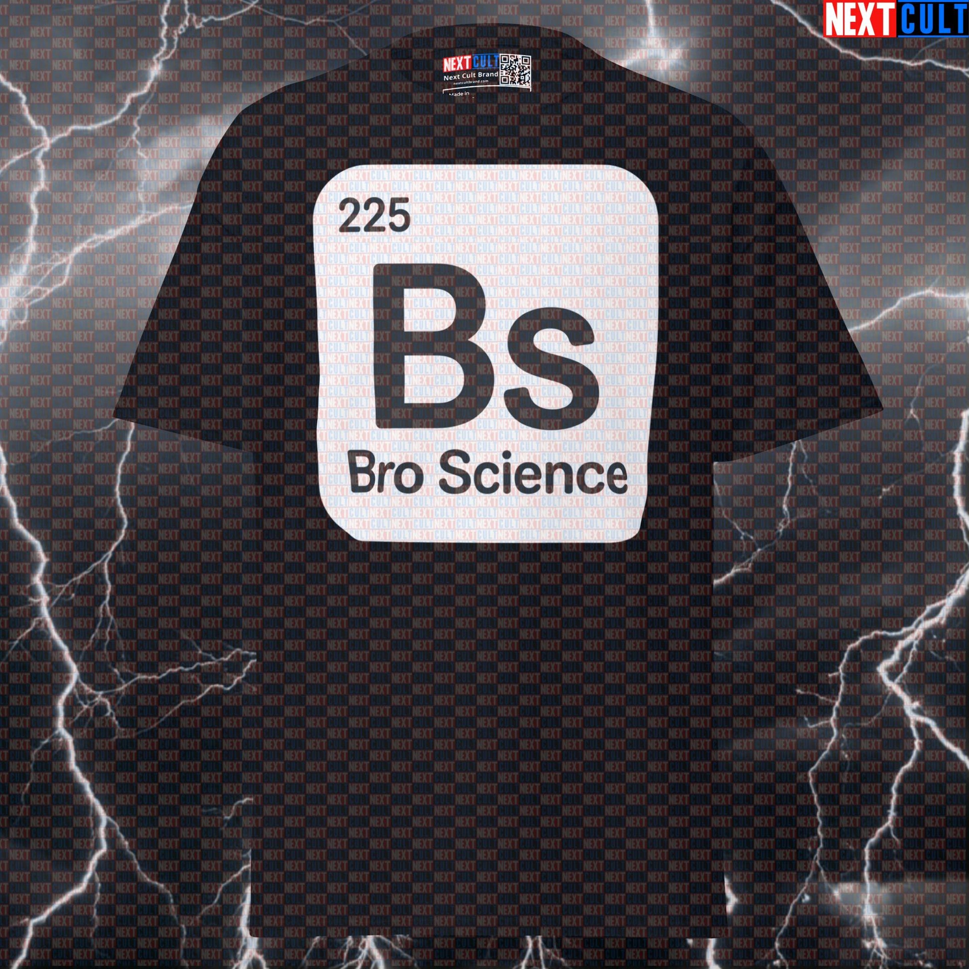 Bro Science Element Gym T-Shirt | Funny Chemical Pump Cover Tee T-shirts Bodybuilding Fitness Gym Pump Cover Workout Next Cult Brand