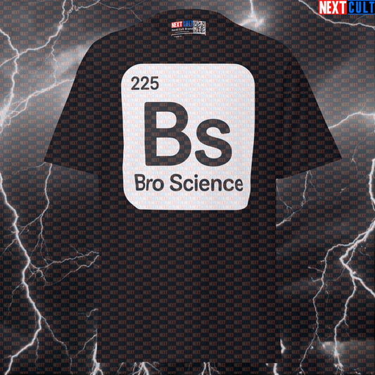 Bro Science Element Gym T-Shirt | Funny Chemical Pump Cover Tee T-shirts Bodybuilding Fitness Gym Pump Cover Workout Next Cult Brand