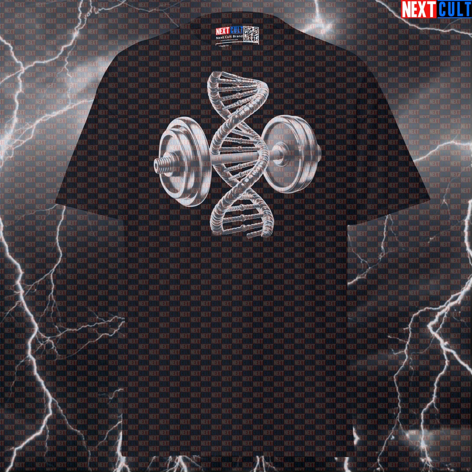 Gym DNA Funny Meme Graphic Tee - Ultimate Pump Cover For Lifters & Gymbros Next Cult Brand