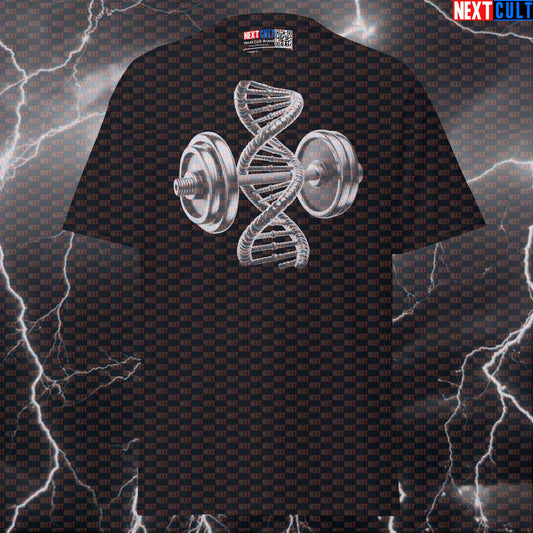 Gym DNA Funny Meme Graphic Tee - Ultimate Pump Cover For Lifters & Gymbros Next Cult Brand