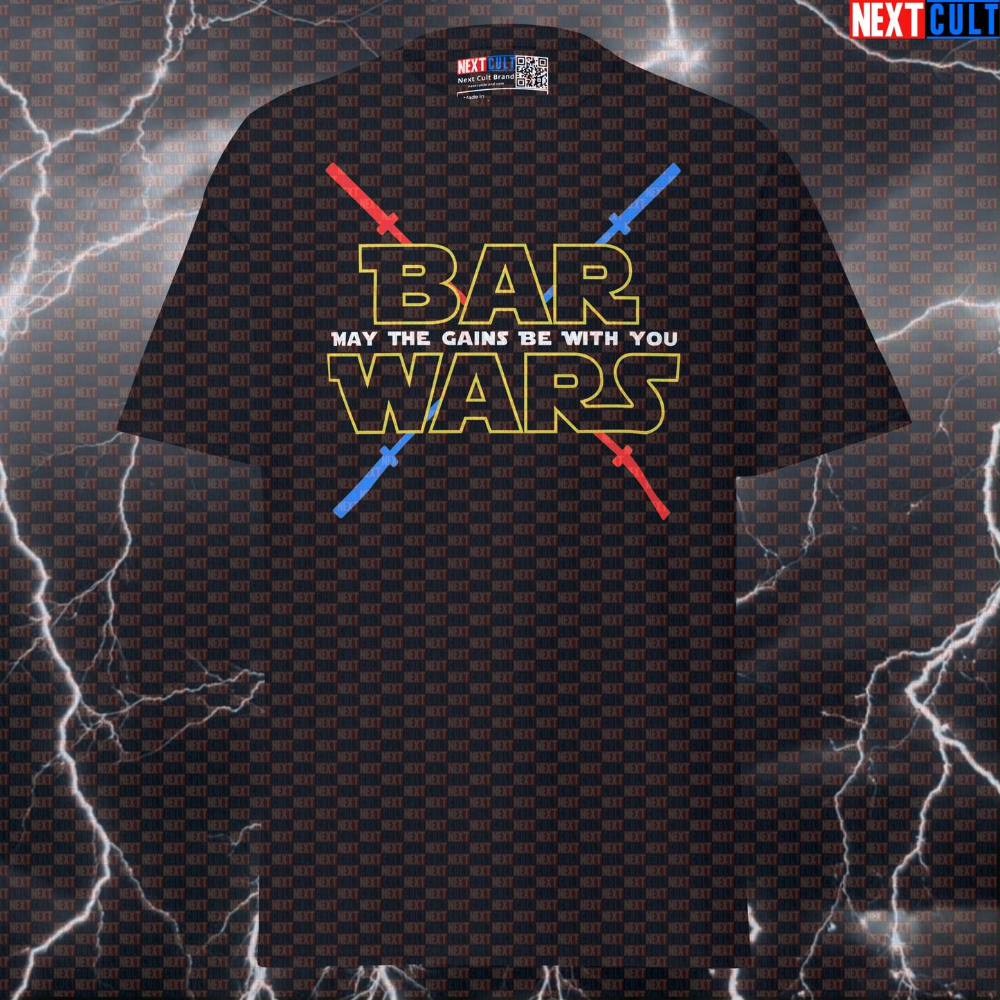 Star Wars Gym Shirt: Funny Barbell Meme Tee For Lifters & Fitness Swole Wars Fans Next Cult Brand