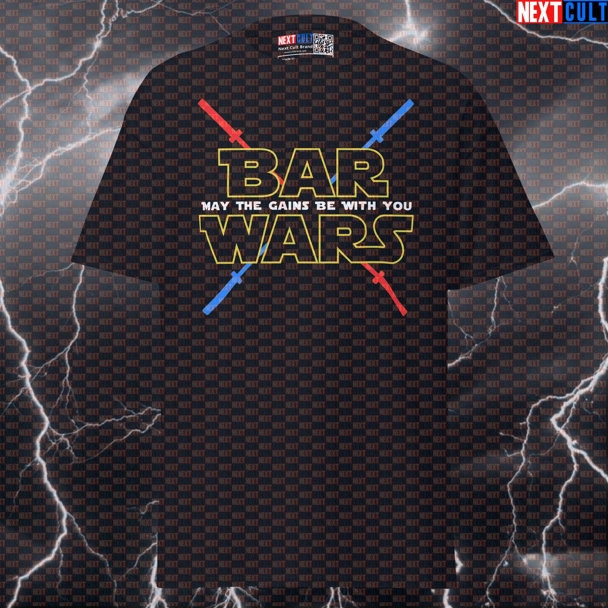Star Wars Gym Shirt: Funny Barbell Meme Tee For Lifters & Fitness Swole Wars Fans Next Cult Brand