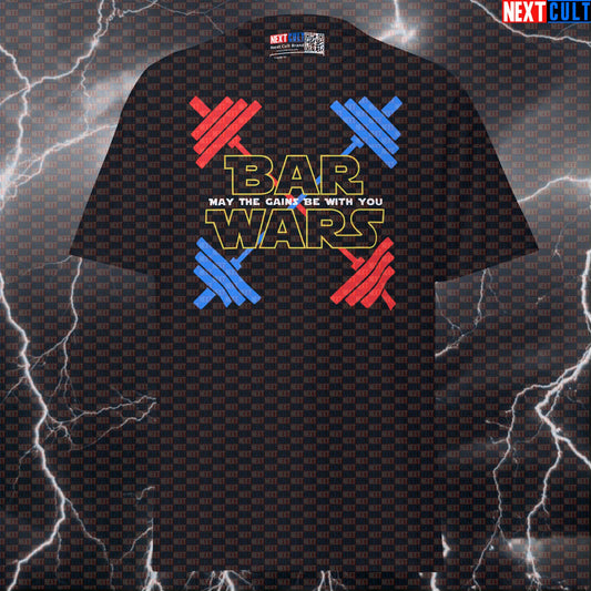 Star Wars Gym Shirt: Funny Barbell Meme Tee For Lifters & Bodybuilding Pump Cover Next Cult Brand
