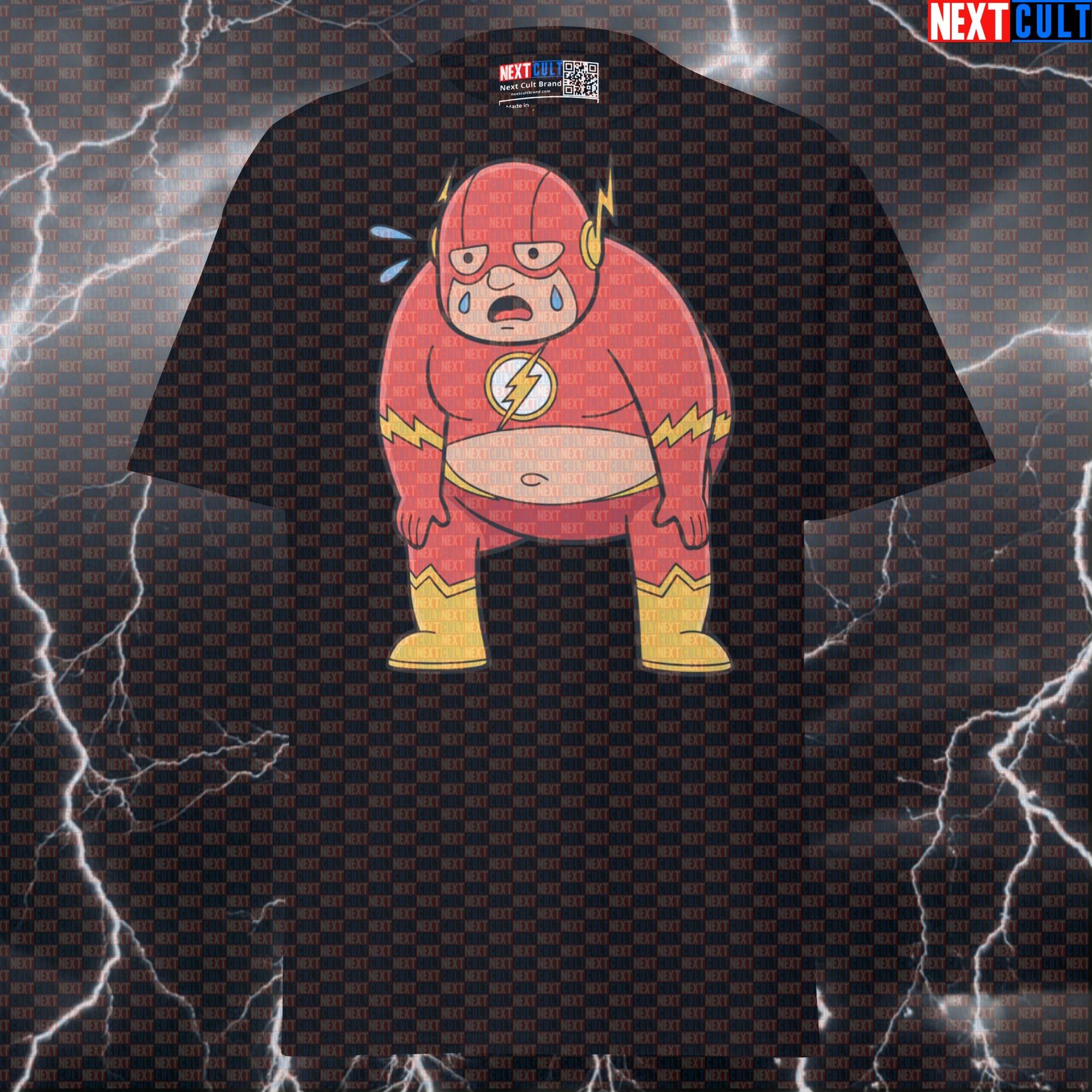 Fat Flash Funny Gym T-Shirt | Chunky Hero Meme Tee For Lifters & Bodybuilding Pump Cover Next Cult Brand