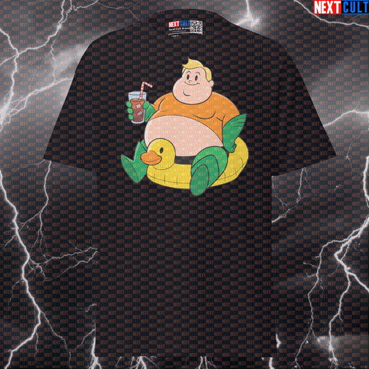 Fat Aquaman Pump Cover: Funny Gym Meme Tee For Rest Day Lifters & Bulking Season Next Cult Brand